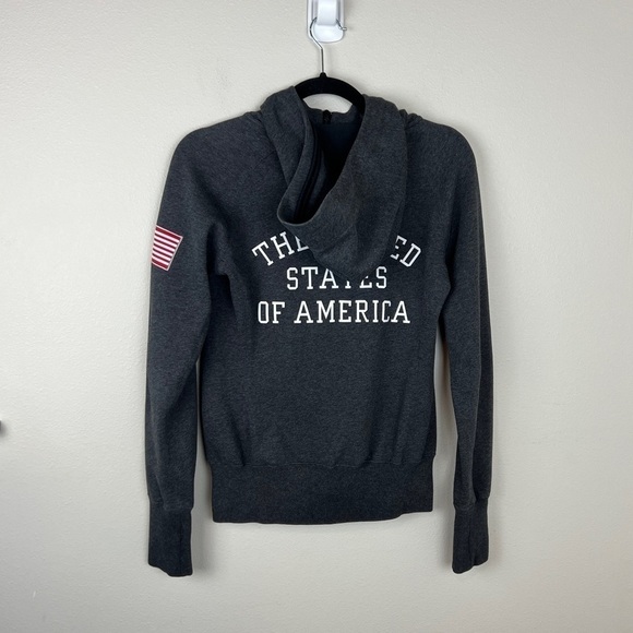 Nike Fleece Jacket Olympics Team USA Full Zip Hooded - Picture 5 of 9